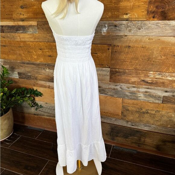 🌿✨Sea Spice DAPHNE Stunning White Halter Maxi Dress ✨🌿
📍 SZ LARGE - Picture 8 of 11